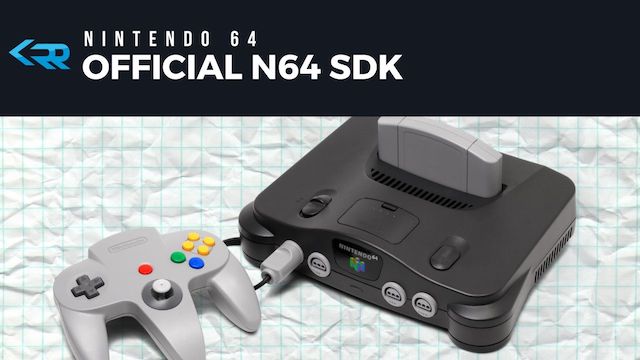 Official Nintendo 64 SDK · RetroReversing